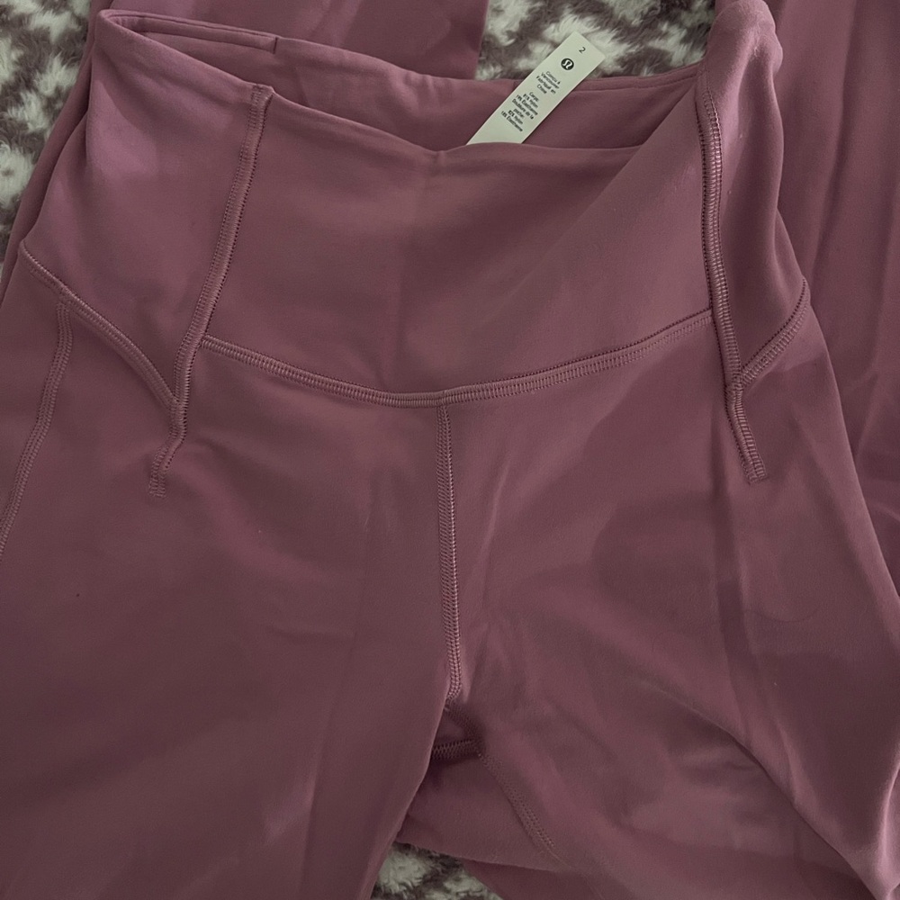 Split hem groove pant size 2